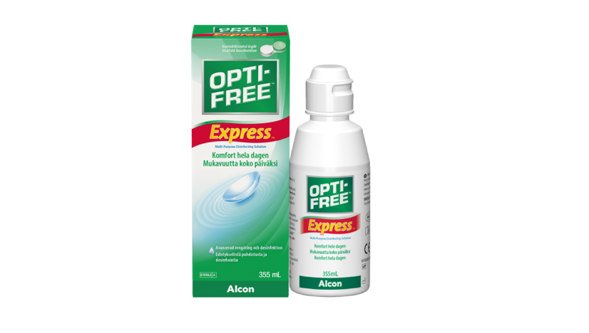 OPTI-FREE Express pack shot