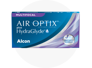 AIR OPTIX plus HydraGlyde Multifocal packshot