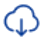 cloud download icon