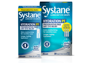 Systane Hydration Preservative-Free vial and multi-dose bottle boxes