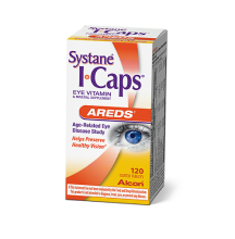 Systane Icaps Eye Vitamin AREDS Formula coated tablets box