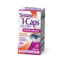 Systane Icaps Eye Vitamin Vision Health Formula softgels box