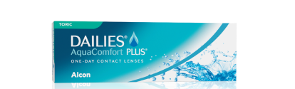 DAILIES® AQUACOMFORT PLUS® TORIC daily contact lenses