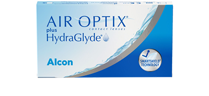 AIR OPTIX® PLUS HYDRAGLYDE® monthly contact lenses