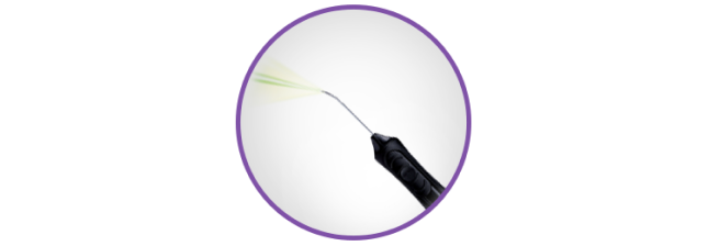 Vektor® Articulating Illuminated Laser Probe