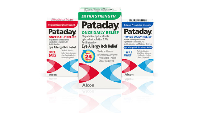 PATADAY® EYE ALLERGY ITCH RELIEF family of products