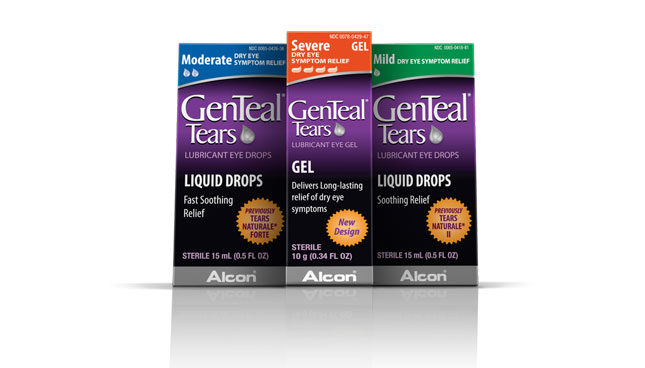 GENTEAL® TEARS LUBRICANT EYE DROPS family of products