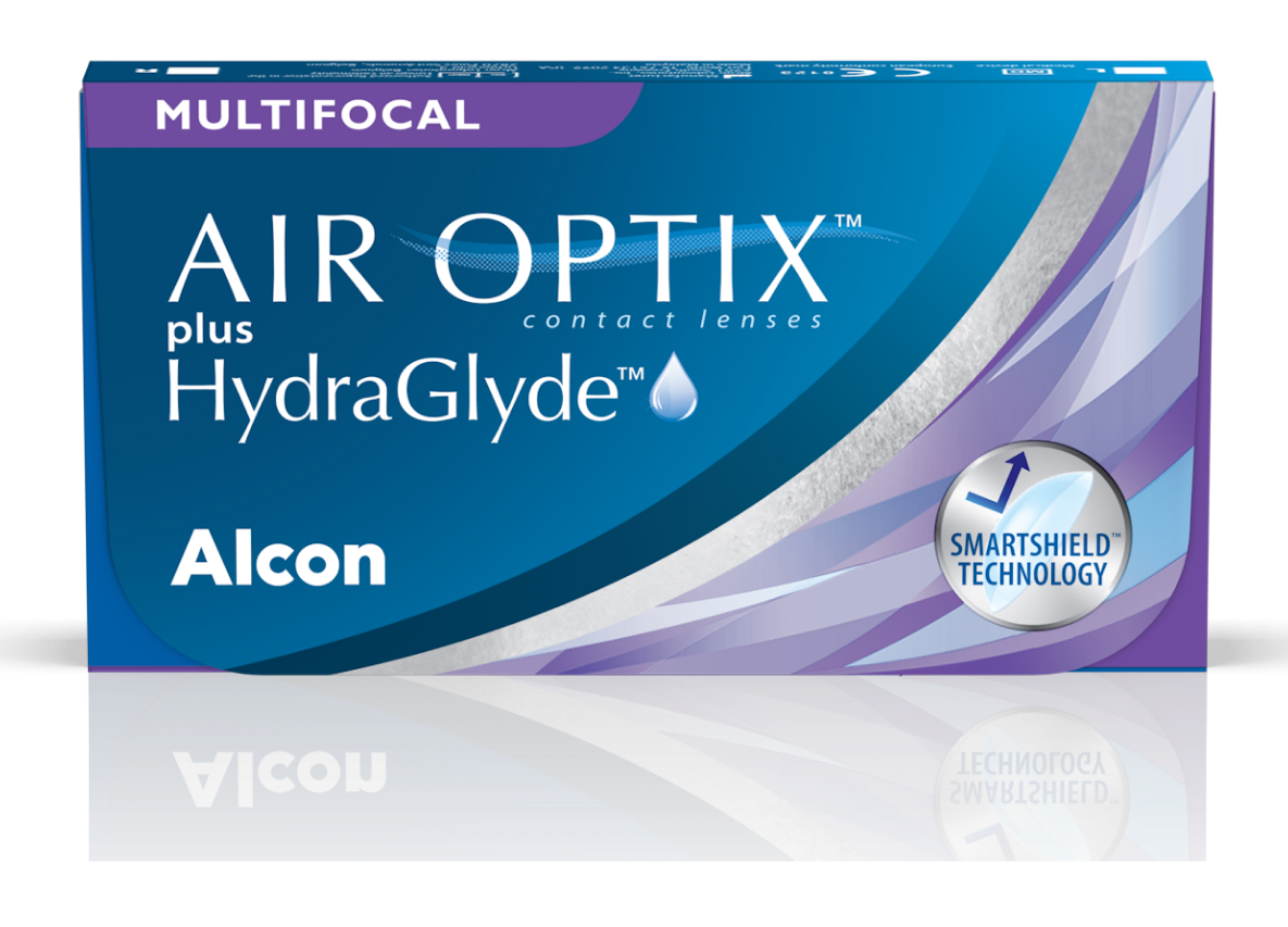 Alcon Air Optix Plus Hydraglyde Multifocal Contact Lenses