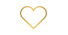 Gold Heart Icon