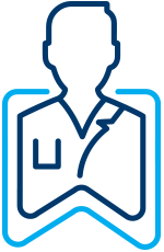 Confidence and Efficiency Doctor Icon