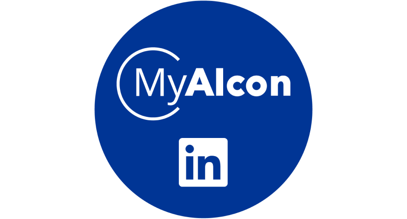 MyAlcon Logo LinkedIn Logo