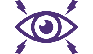 eye discomfort eyeball icon