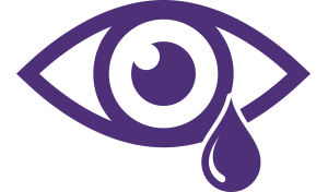 eye discomfort eyeball icon