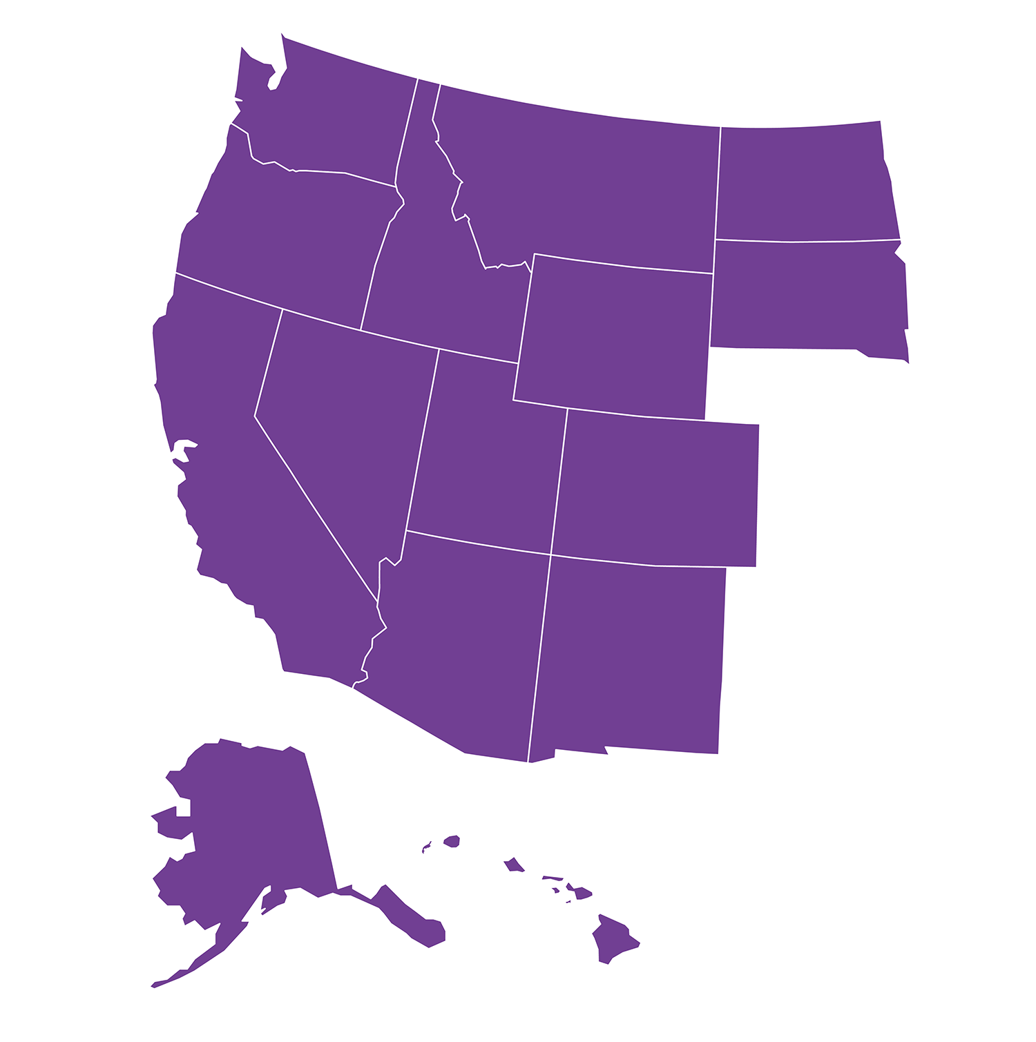 West Coast Map