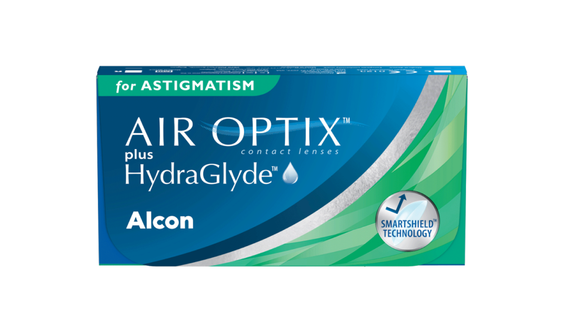 AirOptix Plus HydraGlyde for Astigmatism Box