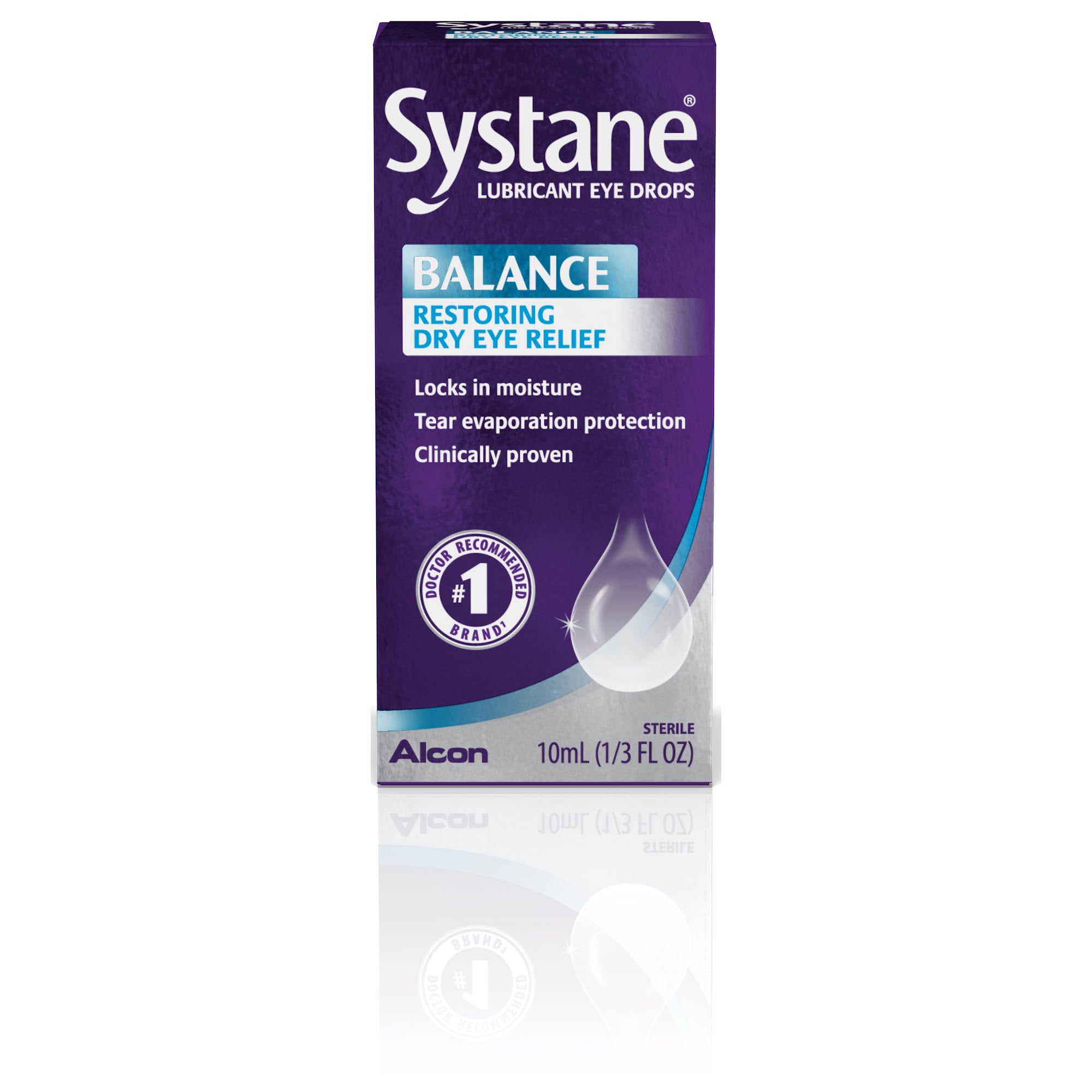Systane Balance Lubricant Eye Drops box
