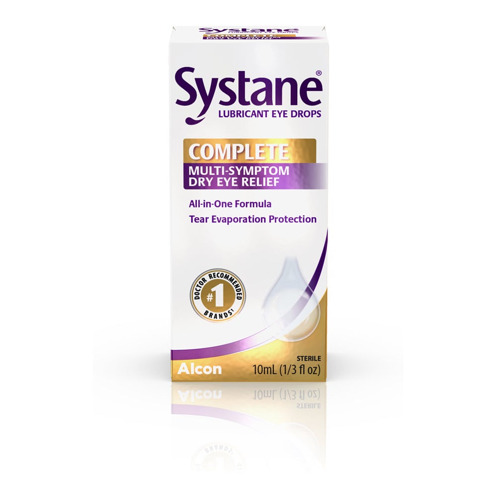 Systane Complete Lubricant Eye Drops box