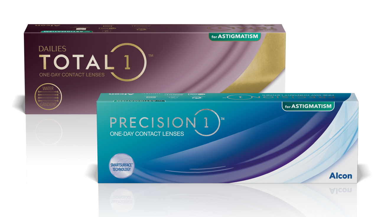 Total1 for Astigmatism & Precision1 for Astigmatism Boxes