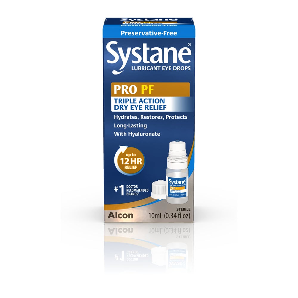 Systane PRO Preservative-Free Lubricant Eye Drops box
