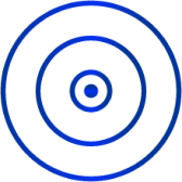 proven precision circle graphic