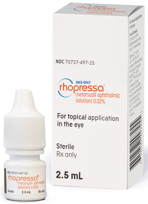 Rhopressa Box with bottle to the left