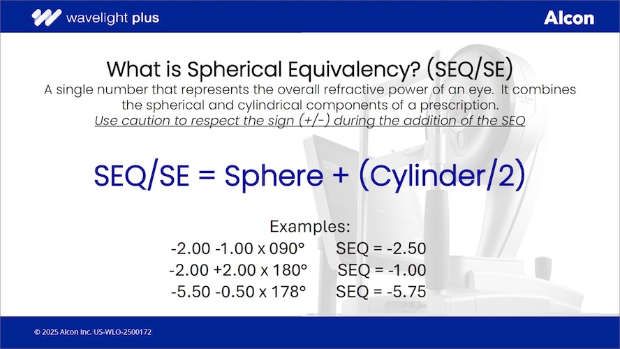 What is Spherical Equivalency