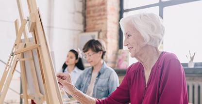 Lady Painting