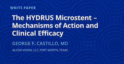 Hydrus microstent article teaser