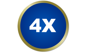 4X