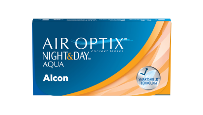 AIR OPTIX  NIGHT and DAY AQUA contact lens pack
