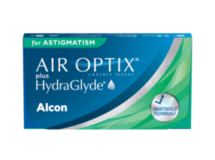 AIR OPTIX plus HydraGlyde Toric packshot