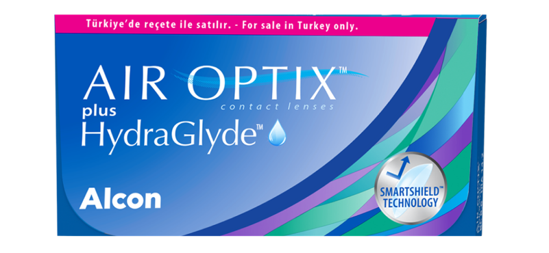 AIR OPTIX PLUS HYDRAGLYDE packshot