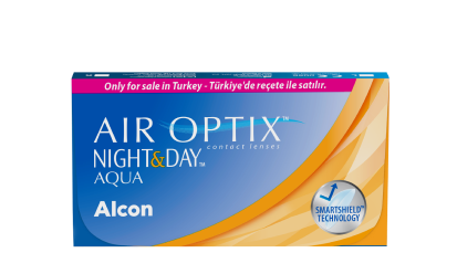 AIR OPTIX  NIGHT and DAY AQUA contact lens pack