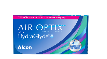 AIR OPTIX plus HydraGlyde contact lens pack