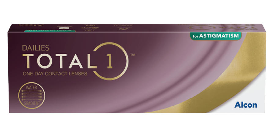 DAILIES TOTAL1 for astigmatism packshot