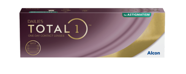 DAILIES TOTAL1 for Astigmatism packshots