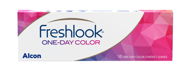 FRESHLOOK one-day COLOR contact lens packshot