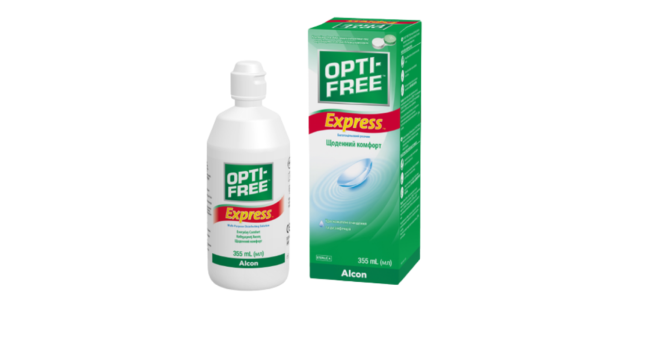 OPTI-FREE Express pack shot