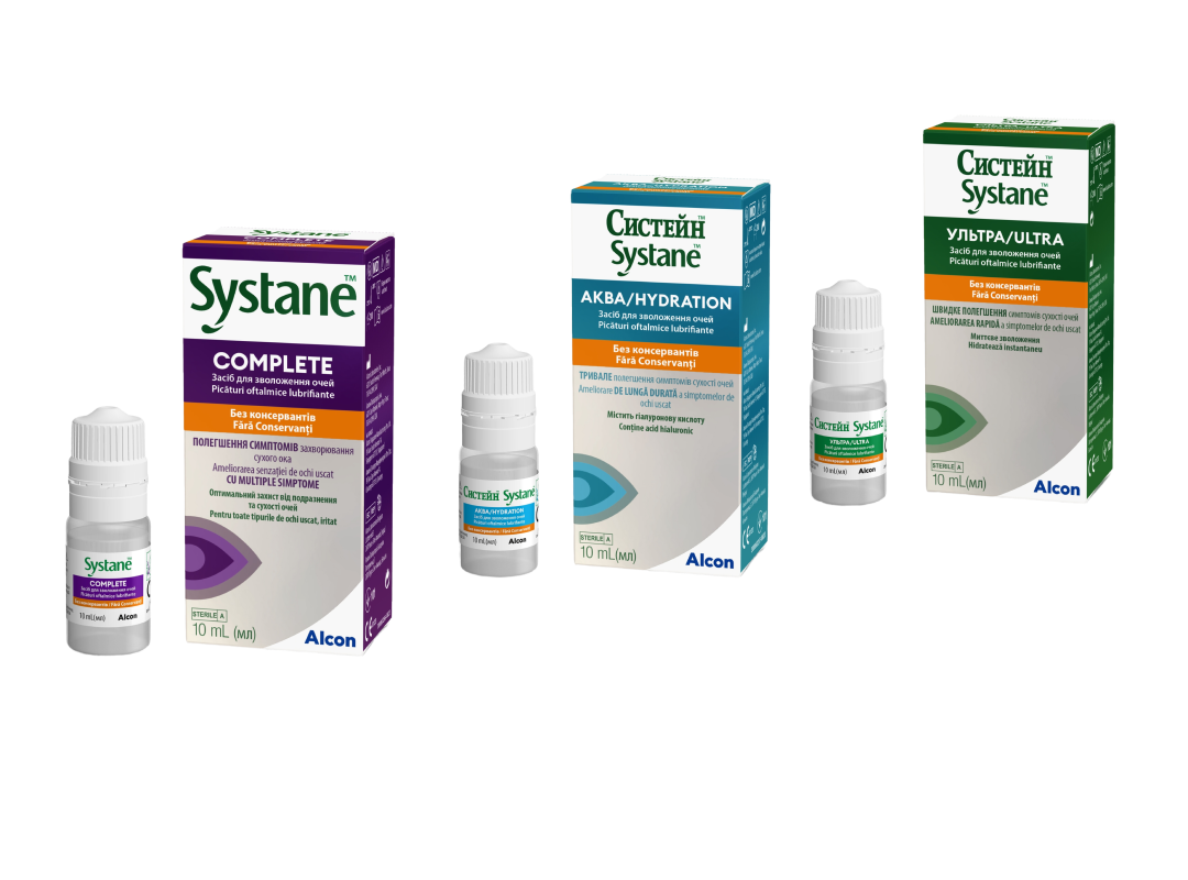 Systane preservative free products