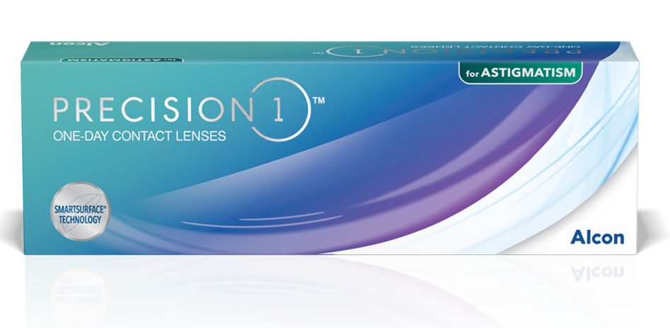 PRECISION1 for Astigmatism pack shot
