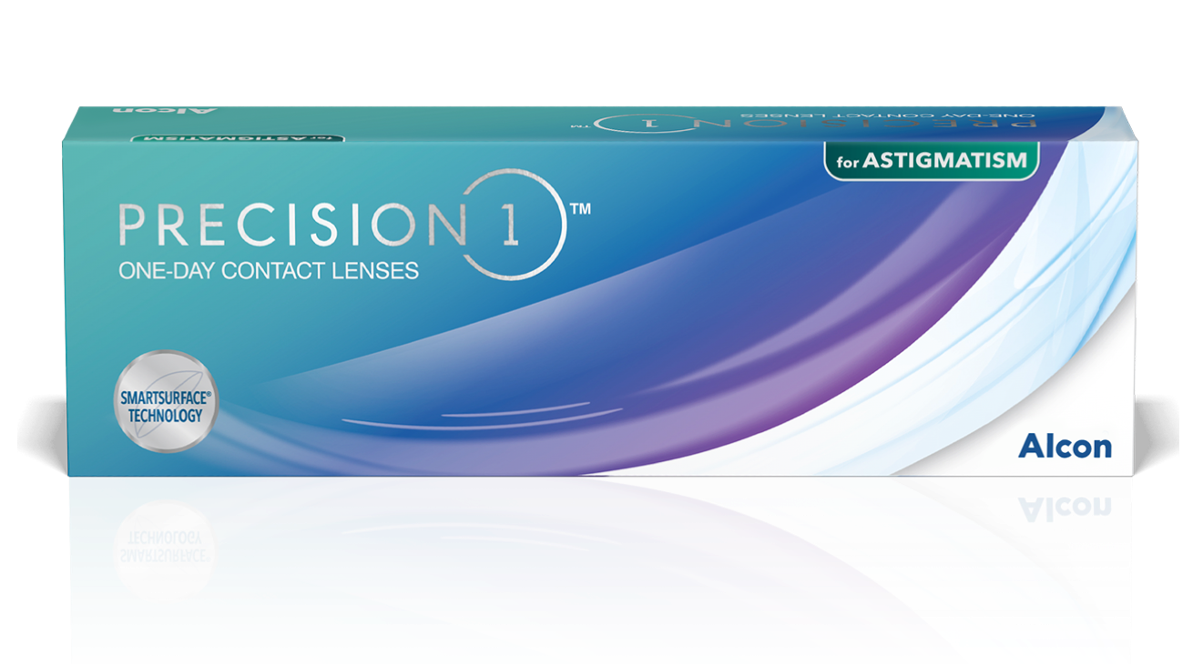 PRECISION1 for Astigmatism pack shot