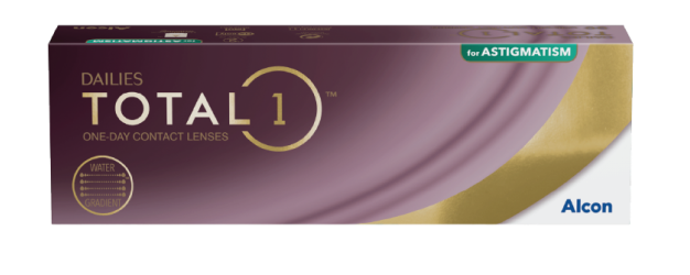 DAILIES TOTAL1 for Astigmatism pack shot