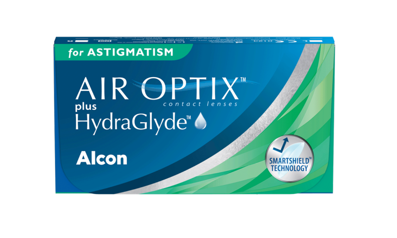 AIR OPTIX™ PLUS HYDRAGLYDE™ FOR ASTIGMATISM